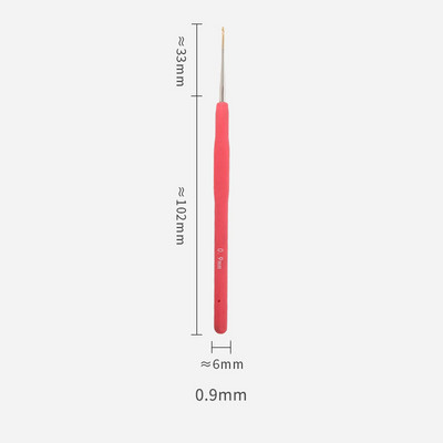 Színes, puha szárú horgolótűk saját készítésű kötőeszközök gyapjú finom horgolótűk, teljes készlet csipke kötéshez és horgolt tűhöz