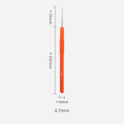 Színes, puha szárú horgolótűk saját készítésű kötőeszközök gyapjú finom horgolótűk, teljes készlet csipke kötéshez és horgolt tűhöz