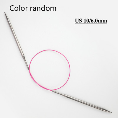 9 Izmēri 2,0–6 mm apļveida adāmadatas, nerūsējošā tērauda tamboradatas adīšanai, aušanai, šūšanas instrumenti 65 cm