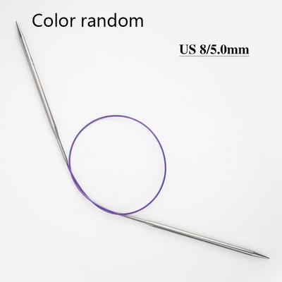 9 Izmēri 2,0–6 mm apļveida adāmadatas, nerūsējošā tērauda tamboradatas adīšanai, aušanai, šūšanas instrumenti 65 cm