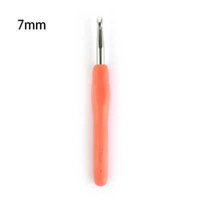 2,0-10 mm-es alumínium kötőtű, puha markolat, ergonomikus fogantyúval horgolótű fonal, szövésű horgolt tűk barkácsolás kézműves eszközök