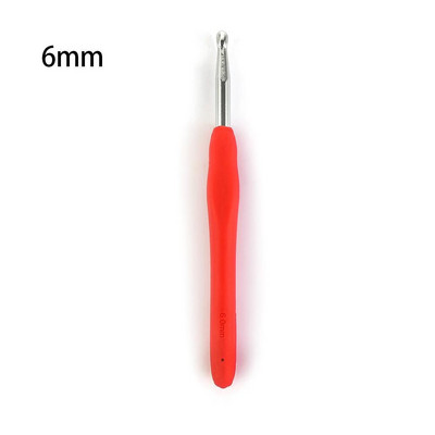 2,0-10 mm-es alumínium kötőtű, puha markolat, ergonomikus fogantyúval horgolótű fonal, szövésű horgolt tűk barkácsolás kézműves eszközök