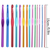 Kelių dydžių nėrimo virbalai Mezgimo nėrimo adatos mezgimui Kabliukų rinkinys Siuvimas Mezgimas su žiedu