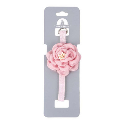 Kaķa kaklasiksna Regulējama tauriņš Kaķu kamēlijas ziedu kaklasiksna drošības pogas kaklasaite Kaklarota kucēnam kaķim Dāvanu mājdzīvnieku aksesuāri kucēna kaklasiksna