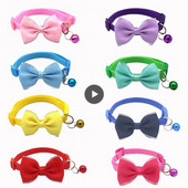 Regulējams kaķu kulonu dekors ar zvana kaķa tauriņu mājdzīvnieku piederumiem mājdzīvnieku apkakles kaķu apkaklēm