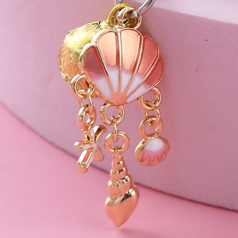 Bell Cute Shell Pet Cat kaklasiksnas dekorēšana, regulējama maza un vidēja suņu kaklasiksnas drošības sprādzes kaklarotas aksesuāri