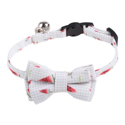 Állítható aranyos kutyanyakörv rajzfilm mintás csat D-gyűrű Könnyen tisztítható kisállat ajándék