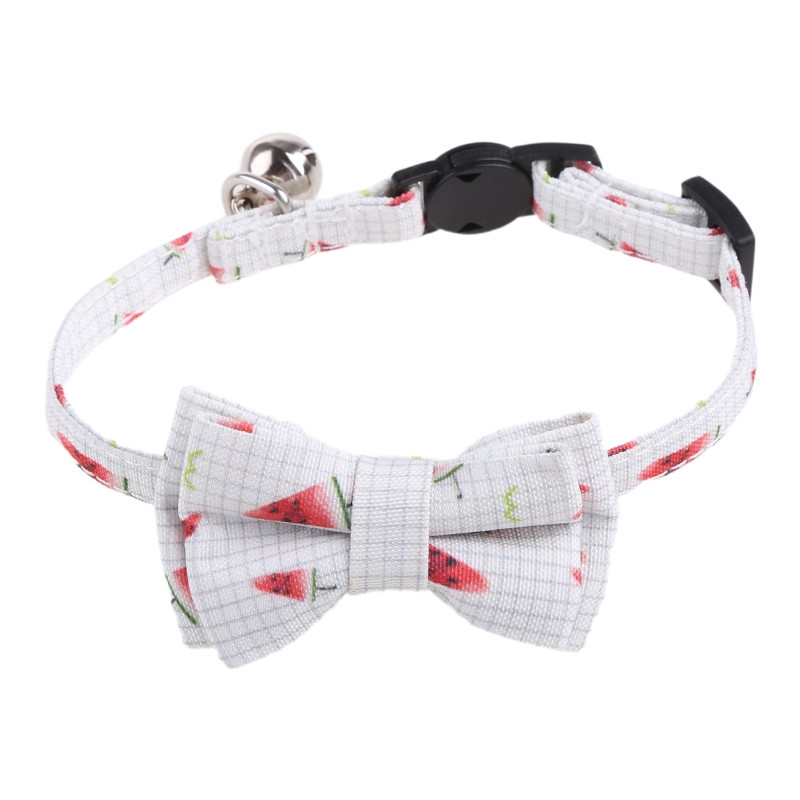 Állítható aranyos kutyanyakörv rajzfilm mintás csat D-gyűrű Könnyen tisztítható kisállat ajándék