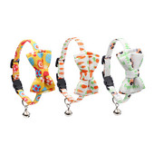 Tojás Nyulak Sárgarépa Aranyos húsvéti macskanyakörv Macska csokornyakkendő macskanyakörv