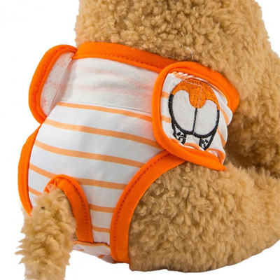 Kisállat egészségügyi bugyi Kutya Pelenka Nadrág Gyümölcs Virág Hímzés Lélegző Kisállat Fiziológiai Nadrág Kisállat Pelenka Kutya Kiegészítők