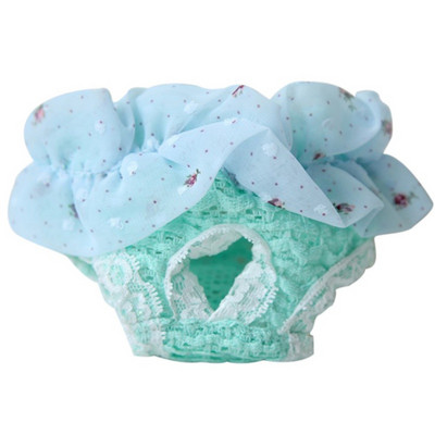 Suņu autiņbiksītes Šifons Princese Kucēns Drošības Šorti Mežģīnes Suns Sanitārās Bikses Suns Menstruālās Biksītes Suņu Šorti Biksītes S/M/L