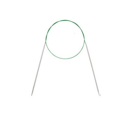 40/100 cm-es kör alakú kötőtűk kerek fém körtűk horgolótűk varrótűk barkácsolás kézműves szövés kézimunka kellékek