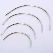 25 buc/set ace de cusut manual de uz casnic 4 dimensiuni tip C ac curbat pentru tapițerie pentru cusut perne instrument de reparare a saltelei artizanat bricolaj