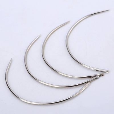 25 buc/set ace de cusut manual de uz casnic 4 dimensiuni tip C ac curbat pentru tapițerie pentru cusut perne instrument de reparare a saltelei artizanat bricolaj