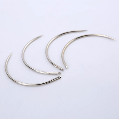 25 buc/set ace de cusut manual de uz casnic 4 dimensiuni tip C ac curbat pentru tapițerie pentru cusut perne instrument de reparare a saltelei artizanat bricolaj