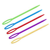 10 tk segavärvi 7cm/9cm plastist kudumisvardad heegelnõelad villane lõng nõel Lastele isetehtud kampsun kudumistööriistad tarvik