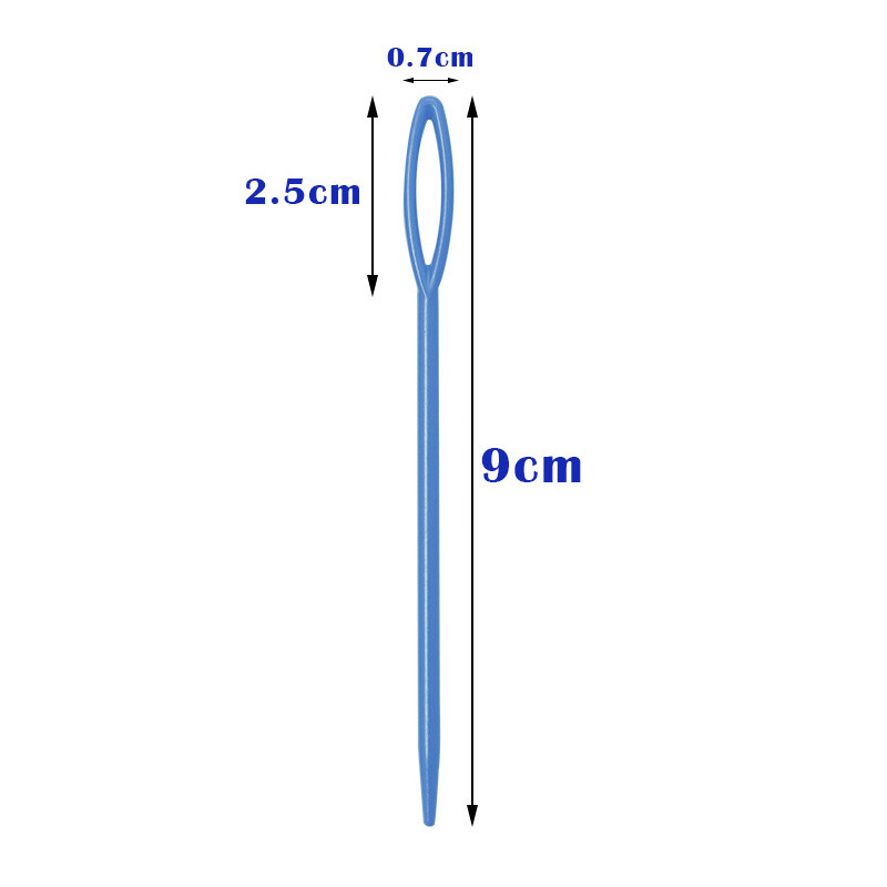 10 tk segavärvi 7cm/9cm plastist kudumisvardad heegelnõelad villane lõng nõel Lastele isetehtud kampsun kudumistööriistad tarvik