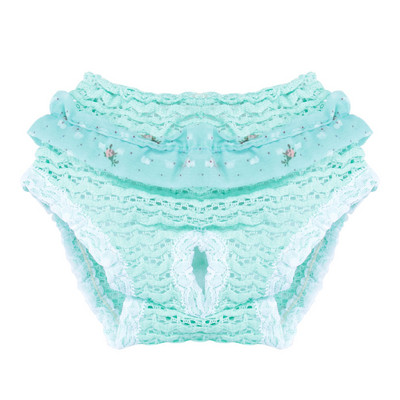 1PC Cute Elasticity Elpojošs Šifona Apģērbs Mājdzīvnieku Fizioloģiskās Bikses Suņu Biksītes Kucēns Autiņš Kaķu Apakšveļa Mājdzīvnieku piederumi