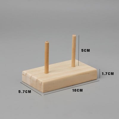 2/6/14 spoles salokāms koka diegu turētājs šūšana izšūšana diegu statīvs organizators pie sienas konusi statīvs plaukts rokdarbi