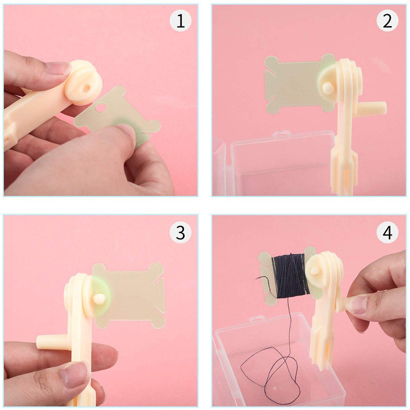 100/50db hímző cérnatartó Floss Craft orsó keresztszemes tároló cérnatábla kártya cérnarendező varrás kiegészítők