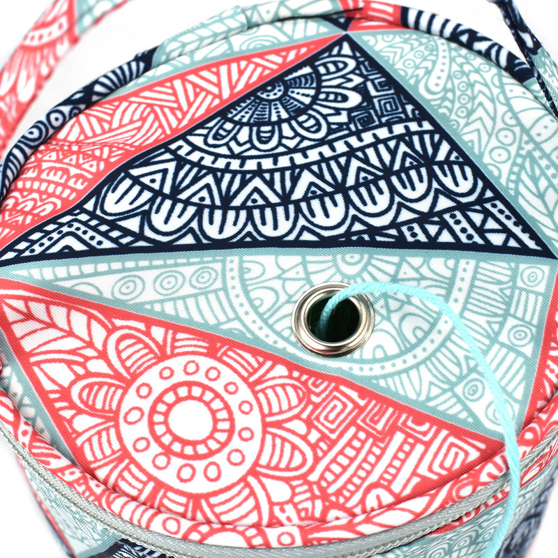 Looen Knitting Bag Tamborēšanas dzijas uzglabāšanas soma Adīšanas piederumi džemperis Diegs Organizēt Uzglabāšanu Šūšanas Instrumenti Adīšana Tamborēšana