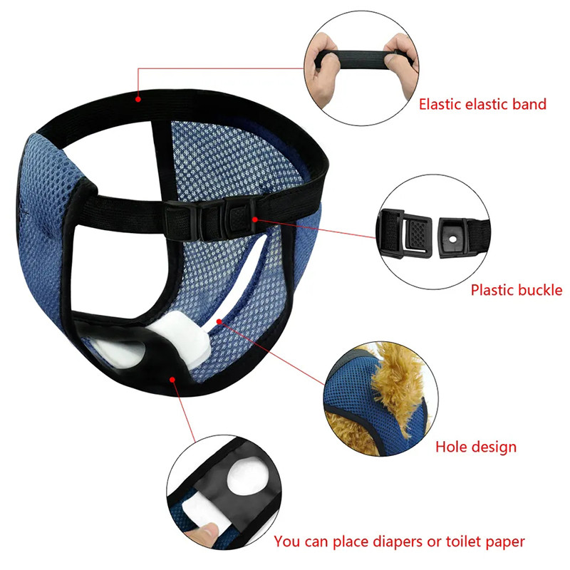 Mājdzīvnieki fizioloģiski mazgājami menstruāciju biksītes suņu noplūdes necaurlaidīgas higiēnas biksītes maziem lieliem suņiem mājdzīvnieku sanitārā apakšveļa