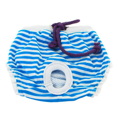 Kutyák fiziológiás nadrágok Egészségügyi csíkos pelenka kölyökkutya nőstények szép háziállatok fehérnemű Lány kutya macska kellékek Hot Elad