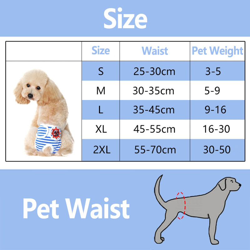 Sauskelnės dideliems mažiems šunims menstruacijų apatiniai sauskelnės kelnaitės Daugkartinės higieninės kontracepcijos sauskelnės patinams šunų patinams