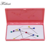 Magnētiskā adatas glabāšanas futrālis adatu spilventiņu futrālis organizators Taisnstūra šūšanas adatas turētājs Šūšanas instrumenta piederumi 3 krāsas