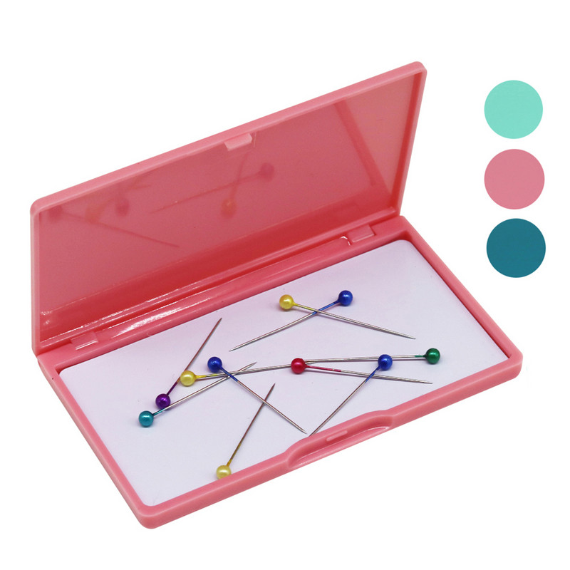 Magnētiskā adatas glabāšanas futrālis adatu spilventiņu futrālis organizators Taisnstūra šūšanas adatas turētājs Šūšanas instrumenta piederumi 3 krāsas