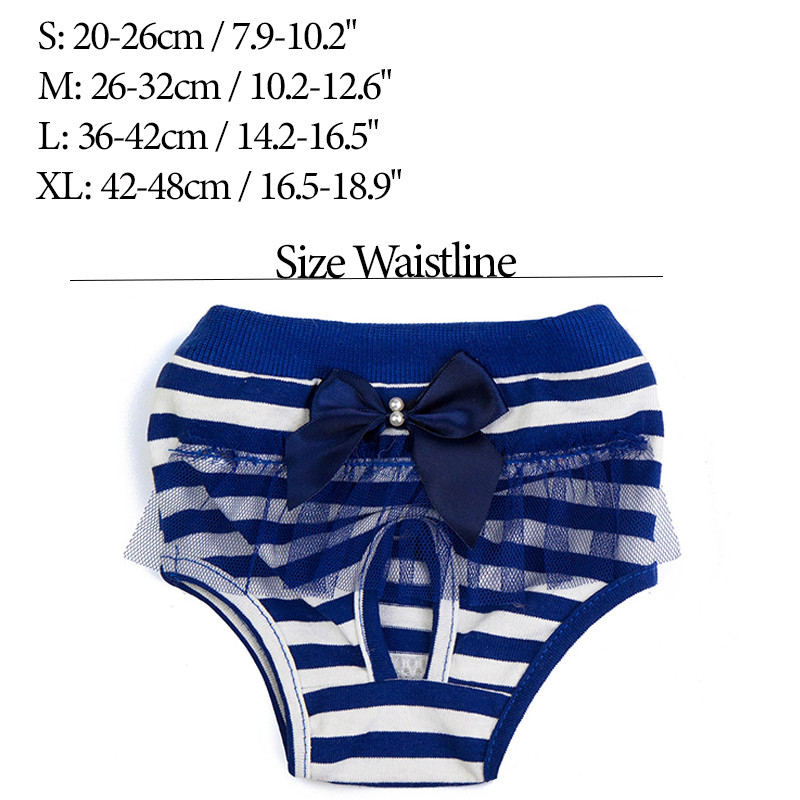 Mazgājami Suņi Autiņbiksītes Sanitārās Bikses Taurītes Dekors Kokvilna Mājdzīvnieks Fizioloģiskais Suns Menstruācijas Apakšveļa Kucēns Šorti Suņiem Piederumi