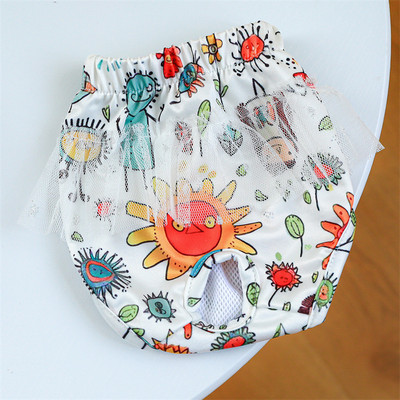 Meiteņu mājdzīvnieku fizioloģiskās bikses Autiņbiksītes Suņiem Biksītes Estrus Suņu Apakšveļa Apakšbikses Čivavas Pūdelis Biksītes Šorti