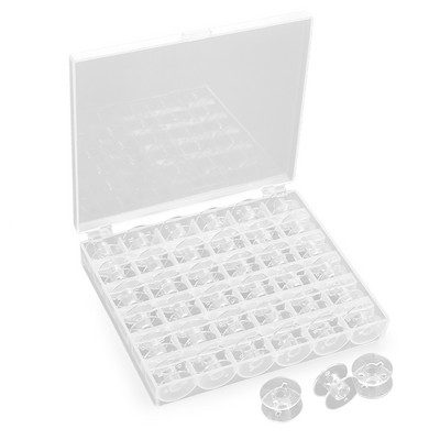 25db/Szett Orsók Dobozkészlet Varrógép Orsók Színes Műanyag Fém és tok Tárolódoboz Varrófelszerelés Eszközök Tartozékok