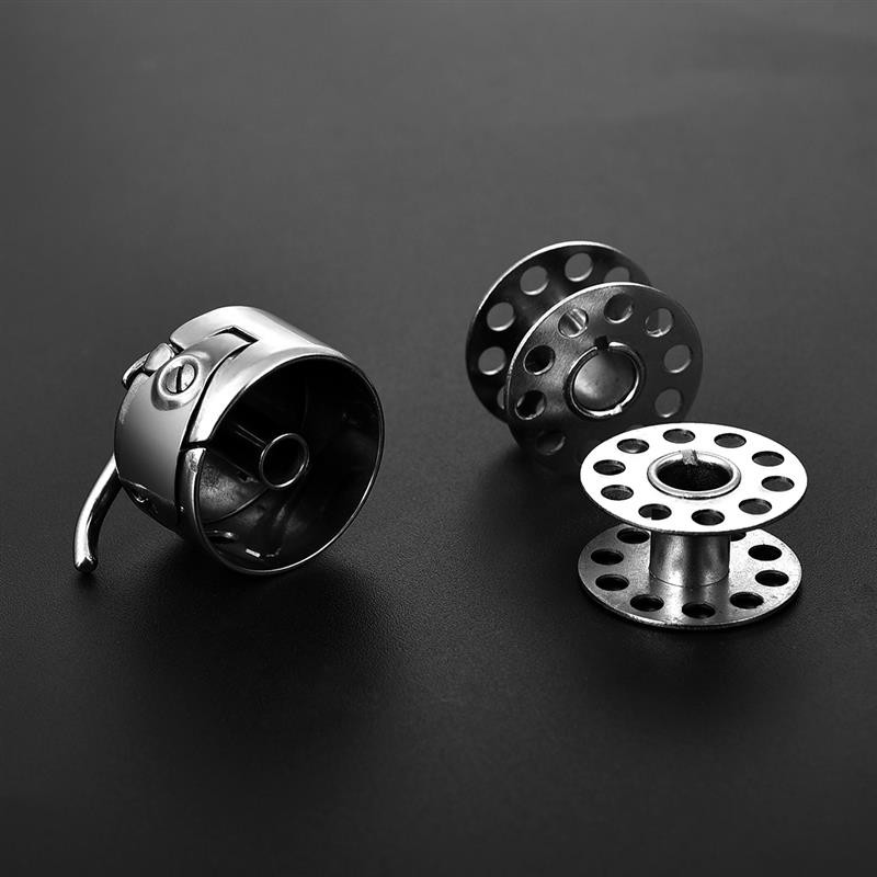 25db/Szett Orsók Dobozkészlet Varrógép Orsók Színes Műanyag Fém és tok Tárolódoboz Varrófelszerelés Eszközök Tartozékok