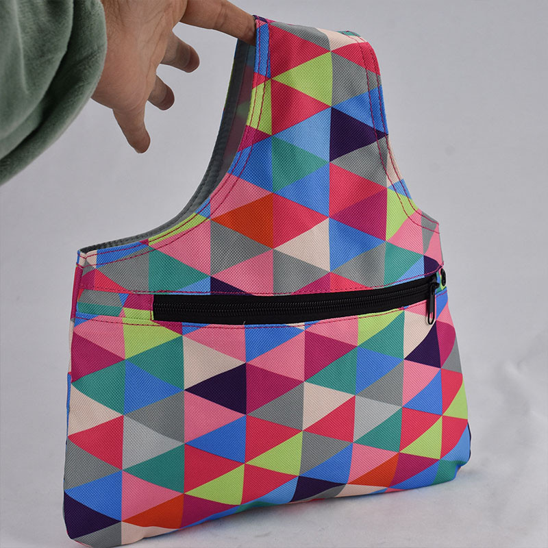 Dzijas šūšanas rīks Mazie projekti Glabāšanas somas Dzijas glabāšanas organizators DIY apģērbu rokdarbu uzglabāšana Adīšana Tote Bag