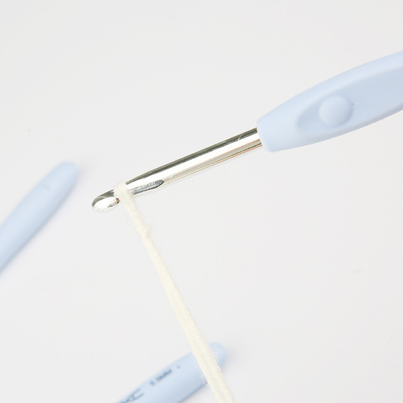 Augstas kvalitātes TPR tamborēšana ar rokām slīpējama tamborēta, nelīpojoša stiepļu dzija Adīšana tamborēta metāla DIY, austa 1,5–6,0 mm