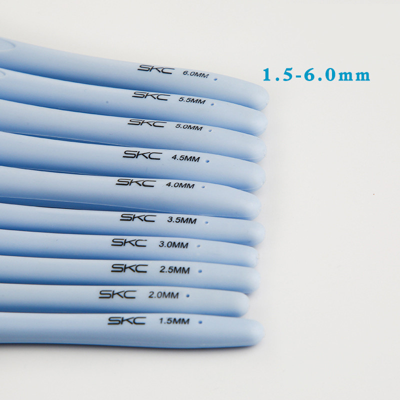 Augstas kvalitātes TPR tamborēšana ar rokām slīpējama tamborēta, nelīpojoša stiepļu dzija Adīšana tamborēta metāla DIY, austa 1,5–6,0 mm