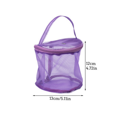 Fenrry SKC nagy üreges hálótáska pulóver tűrúd tároló gyapjú barkács kötőeszköz fonaltároló táska kerek kötött gyapjú táskák