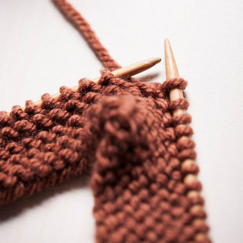 35 см дълги бамбукови игли за плетене за начинаещи и професионални игли за плетене на една кука за пуловер 18 размера от 2,5 мм до 11 мм Направи си сам за плетене