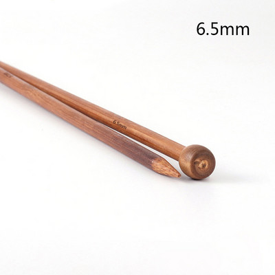 35 cm pikkused bambusest kudumisvardad algajatele ja professionaalsetele kampsunite heegelnõelad, 18 suurust 2,5 mm kuni 11 mm DIY kudumiseks