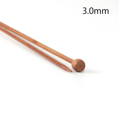 35 cm pikkused bambusest kudumisvardad algajatele ja professionaalsetele kampsunite heegelnõelad, 18 suurust 2,5 mm kuni 11 mm DIY kudumiseks