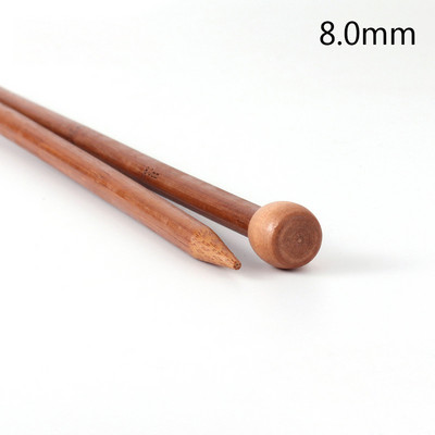 35 cm pikkused bambusest kudumisvardad algajatele ja professionaalsetele kampsunite heegelnõelad, 18 suurust 2,5 mm kuni 11 mm DIY kudumiseks