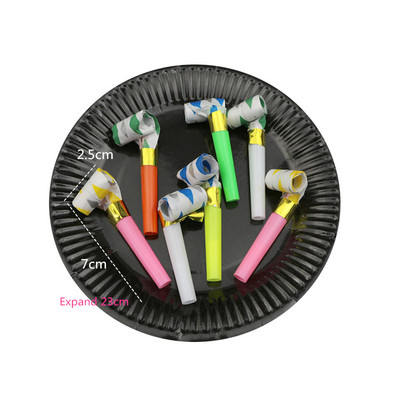 20db Gyerekek Születésnapi Party Zajcsillapítók Színes Fúvós Fesztivál Vicces Kellék Pinata Játékok Gyerekek Partik Ajándék Kürt Síp