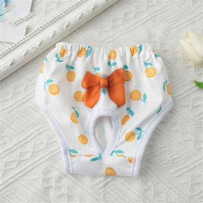 Pantaloni fiziologici drăguți pentru câini Pantaloni menstruali pentru câini Chiloți prințesă pentru animale de companie Scutec cu fundă respirabilă Haine pentru câini Articole pentru animale de companie