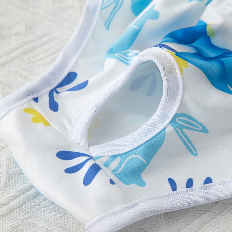 Aranyos kutya fiziológiás nadrágok kutya menstruációs nadrágok kisállat hercegnő bugyi kisállat pelenka légáteresztő masni kutya ruhák kisállat kellékek