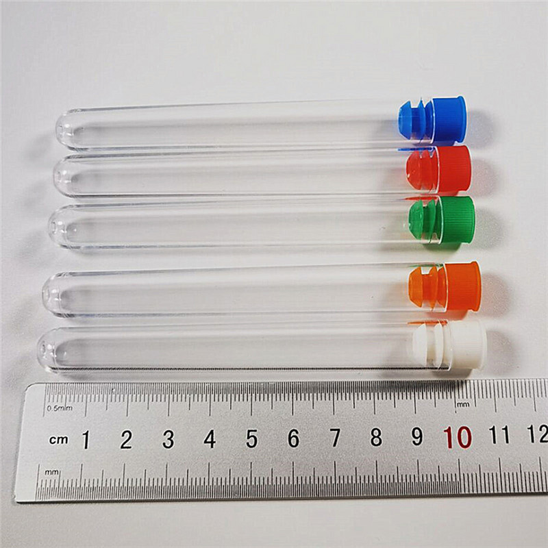 5 vnt. apvalios siuvimo adatos laikymo vamzdelis skaidrus plastikinis karoliukų smeigtukai buteliuko mygtuko blizgučiai konteinerio dėžutės laikiklis siuvinėjimo vėlimas