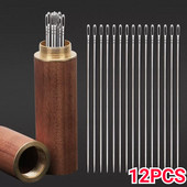 12gb Aklā šūšanas adata Šūšana Bezadatas vītņošana Ātra automātiska pašvītņošanās gados vecākiem cilvēkiem adatas puses caurumu rokas caurumošanas adata