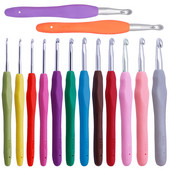 2-10 mm tamboradatas, rokturis Ergonomisks rokturis, adīts, austs, amatniecības dzija, šūšanas rīki, tamboradatas, aksesuāri