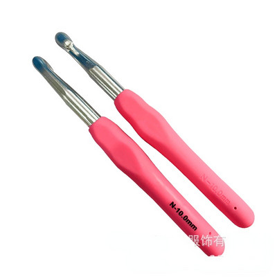 2-10 mm tamboradatas, rokturis Ergonomisks rokturis, adīts, austs, amatniecības dzija, šūšanas rīki, tamboradatas, aksesuāri