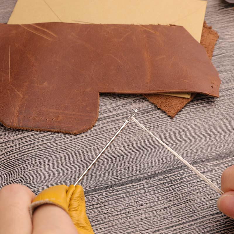 Reparare ace de cusut curbat drept set tapiterie covoare panza piele infilator ac pentru instrumente de cusut manual 7 buc/set